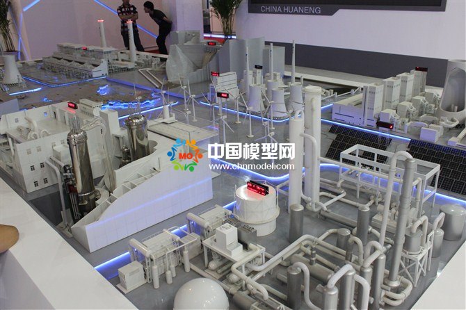 熱電站模型，核電站模型，火力發(fā)電站少盤