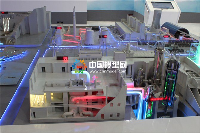 熱電站模型，核電站模型，火力發(fā)電站少盤