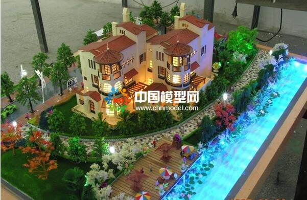別墅模型風格各異，你能說出幾種