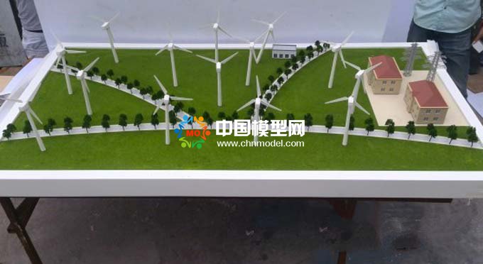 風(fēng)電場(chǎng)沙盤模型