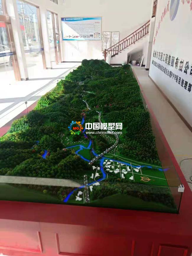 杭州交工集團(tuán)椒江至武義公路沙盤模型