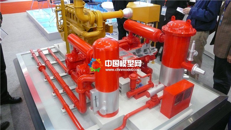 石油化工產(chǎn)業(yè)沙盤(pán)模型，石油化工流程模型