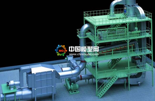 除塵設備模型1