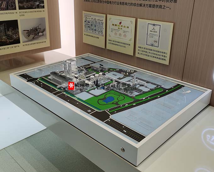 空分設(shè)備沙盤模型，特種氣體沙盤模型