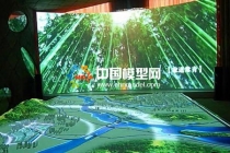 數(shù)字投影沙盤(pán)模型多維度超時(shí)空交互展示