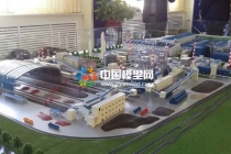 巨能特鋼廠區(qū)沙盤模型，新工藝新技術(shù)新材料新裝備實驗基地