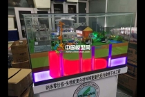 地下水污染修復(fù)沙盤模型，土壤修復(fù)沙盤模型